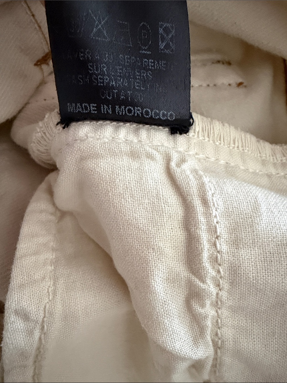 Isabel Marant Straight Leg Jeans in Cream XS 34 - Picture 6 of 6